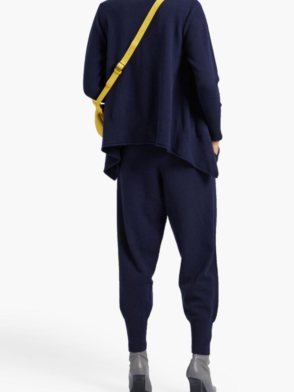 Stella McCartney Cashmere & Wool Joggers in Navy, IT 40, NWT - Picture 2 of 12